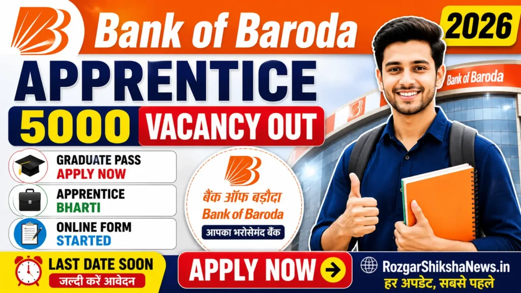Bank Of Baroda Apprentice Vacancy 2026